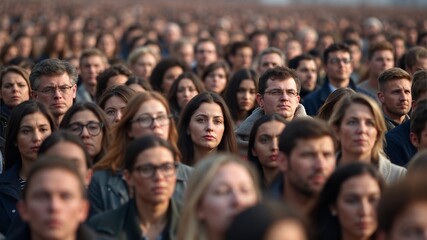 Large crowd of people

