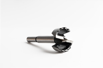 single carbide tipped steel forstner bit for drills engineering and woodworking