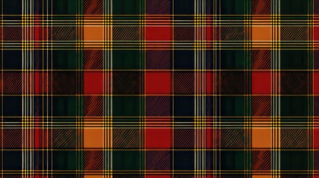 A refined and seamless tartan pattern representing the Inglis clan, offering a sophisticated and historical touch to any design.