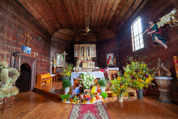 Church of Saints Peter and Paul, Rożnów - Trail of wooden religious buildings in the Opole Voivodeship.