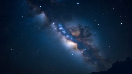 Atemberaubende Aufnahme der Milchstraße