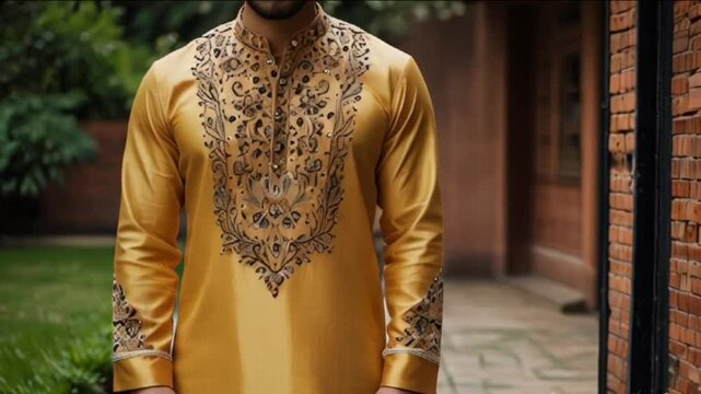 person in a dress, kameez