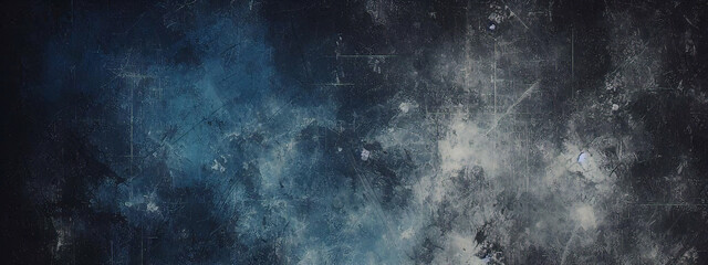 Obraz premium Abstract grunge sapphire blue background with marbled texture. Black blue abstract background. Navy blue grunge texture. Toned dark rough texture for any construction related 