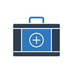 First Aid kit Icon - Medical Equipment Box Icon