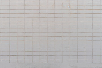 wall with detailed texture of white bricks