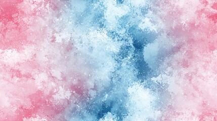 Obraz premium Red, White, and Blue Background with Snowflake Pattern