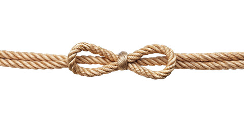 Obraz premium Sea knot, isolated on transparent png background