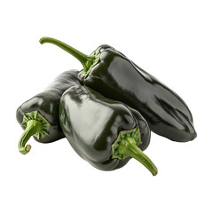 Fresh Poblano Pepper, Spicy Green Chili