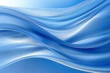 Fototapeta premium Abstract Blue Wave Background