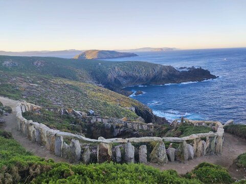 Buraco do Inferno en la isla de Ons, Galicia