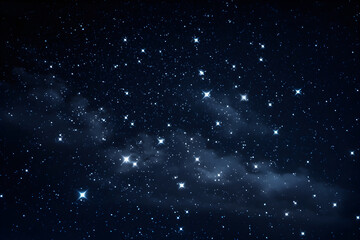 Naklejka premium Enthralling Symphony of Stars: The Captivating Charm of the GZ Night Sky