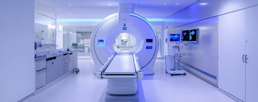 Radiology department with state-of-the-art imaging technology and PACS integration, precision diagnostics, advanced healthcare