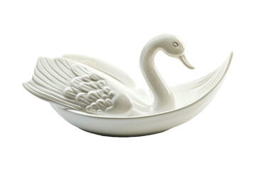 Obraz premium White Swan Ceramic Bowl