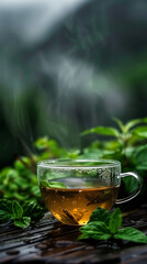 Elegant Tea Selection: Green, Black, White, and Oolong in Exquisite Teaware