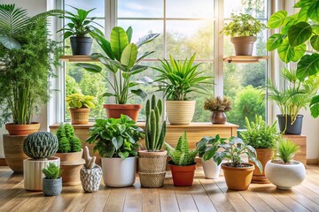 Fototapeta premium plants for indoor air quality improvement