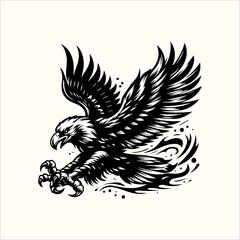 Obraz premium eagle tattoo design