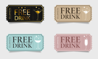 Drink ticket, free drink