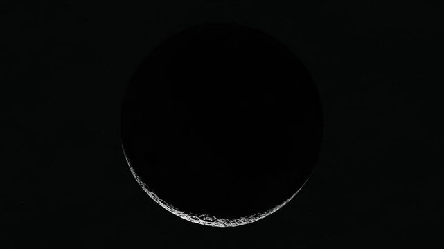 Luna Realista Animaci&oacute;n 3D