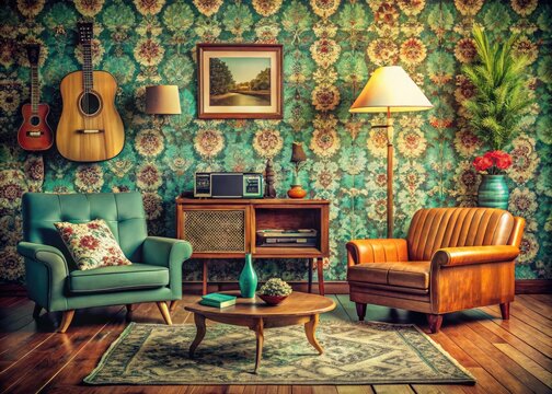 vintage nostalgic eclectic retro fusion