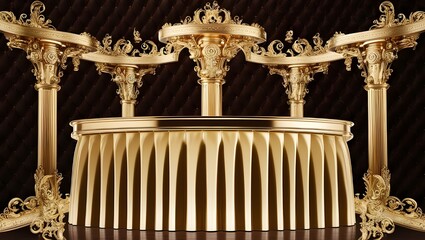 Naklejka premium antique column