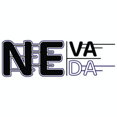 Nevada Creative Typography Logo with Modern Style