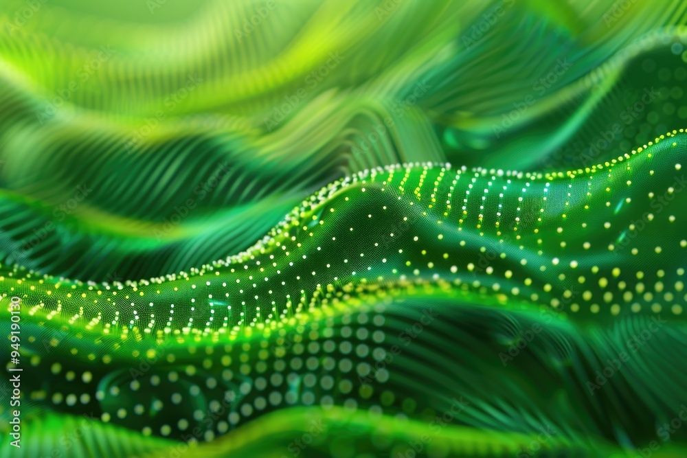 Poster a close-up shot of a bright green and yellow background, ideal for use in designs where bold colors 