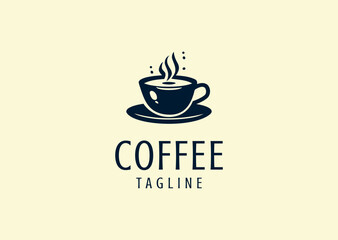 Vector illustration of Coffee Logo Design