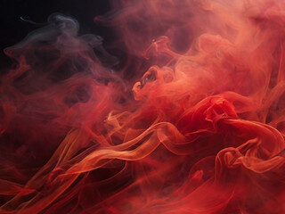 Obraz premium red, smoky, mysterious background