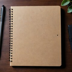 notebook and pen
