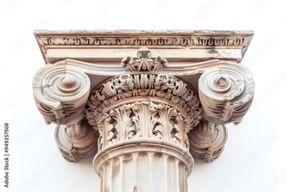 Poster a detailed view of a clock face, ideal for time-related concepts or modern designs