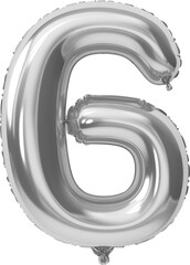 Grey color Alphabets and number Balloons clipart, letters, transparent background.