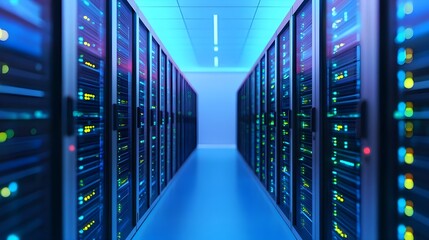 Server Room Data Center Technology Infrastructure