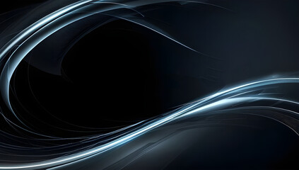 Obraz premium Abstract lines of lights, room for text