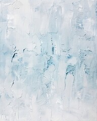 Abstract blue and white painted background.