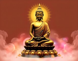 golden buddha statue