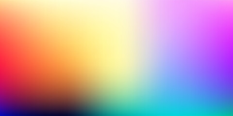 vector glowing soft colorful gradient background