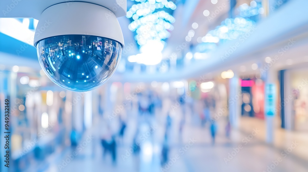 Poster cutting edge iot enabled security solutions transforming the shopping experience in a futuristic sma