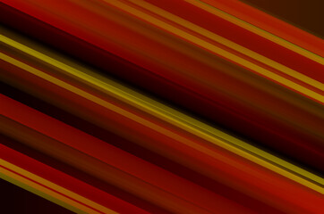 Red yellow in dark background Abstract futuristic diagonal sharp lines in neon colors.  overlap layer on dark space with cutout decoration. Modern graphic design element diagonal style