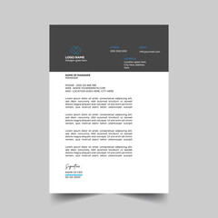 Corporate Business Letterhead Design Template