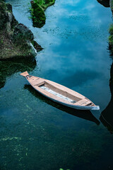 boat on the lake