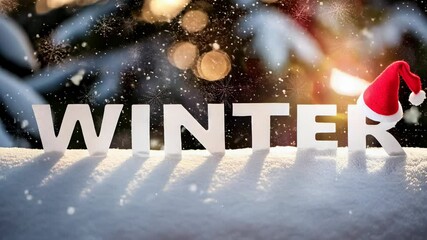 Celebrating Winter: A Joyous Seasonal Scene