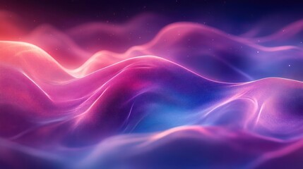 Obraz premium A spectacular nebula illuminated with a cosmic glow, set against the backdrop of space.