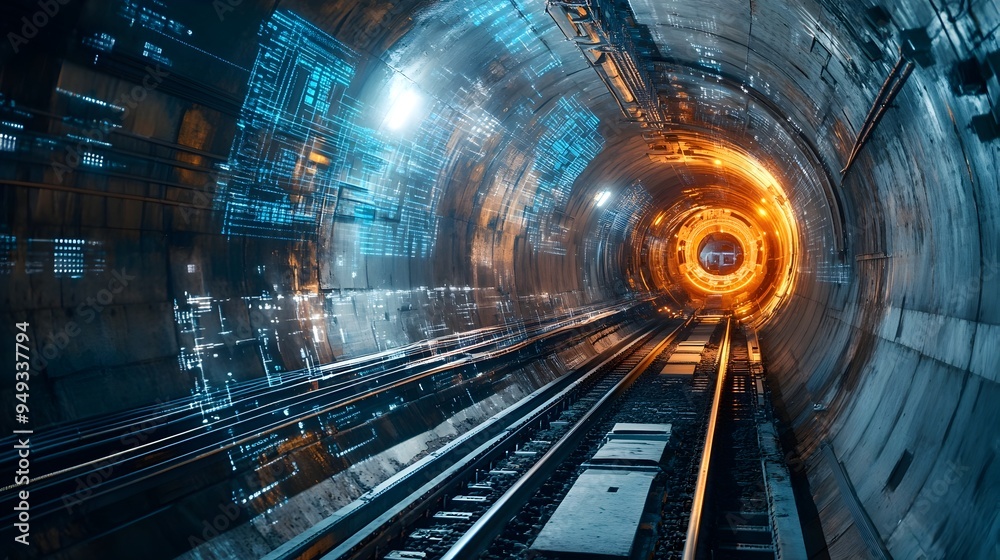 Poster innovative iot technology enabling continuous monitoring and tracking of tunnel boring machine progr