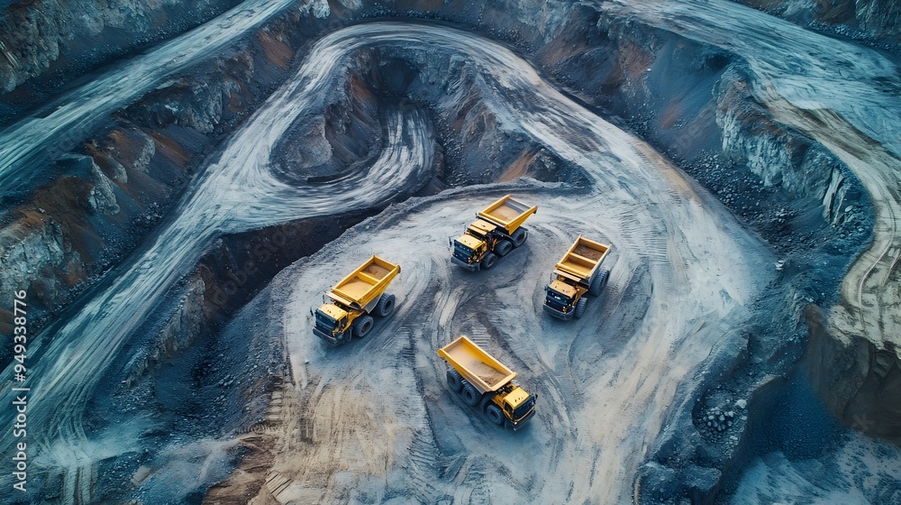 Poster iot sensors monitoring and tracking the location of vehicles in a large scale mining to enhance effi