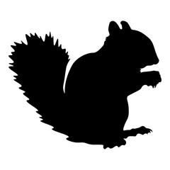 Squirrel Silhouette