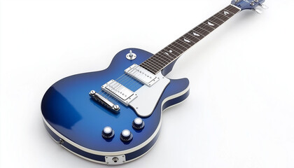 Obraz premium Electric guitar isolated on white background