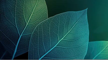 Obraz premium Close-up of Green Leaves