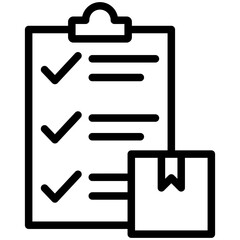 Fototapeta premium Checklist Icon