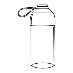 Drink Bottle Line Art