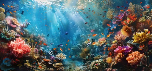 Vibrant Underwater World